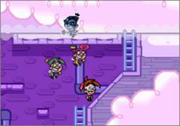 Pantallazo del juego online The Fairly OddParents Shadow Showdown (GBA)