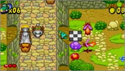 Pantallazo del juego online Frogger's Adventures Temple of the Frog (GBA)