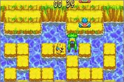 Pantallazo del juego online Frogger's Adventures 2 The Lost Wand (GBA)