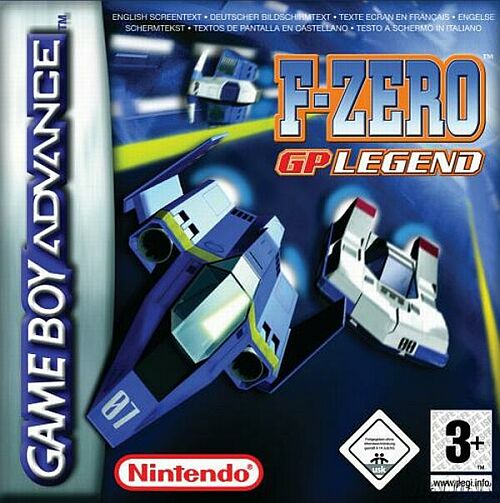 Carátula del juego F-Zero GP Legend (GBA)