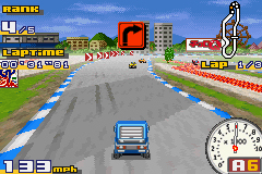 Pantallazo del juego online Gadget Racers (GBA)
