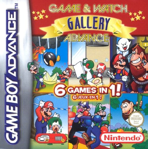 Carátula del juego Game & Watch Gallery Advance (GBA)