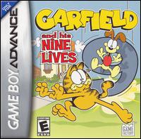 Carátula del juego Garfield and His Nine Lives (GBA)