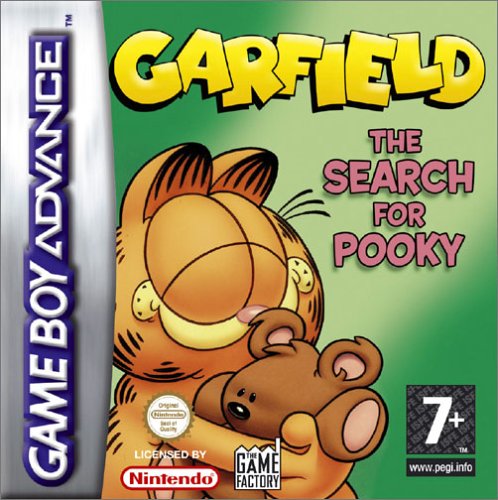 Carátula del juego Garfield The Search for Pooky (GBA)