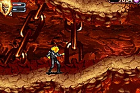 Pantallazo del juego online Ghost Rider (GBA)