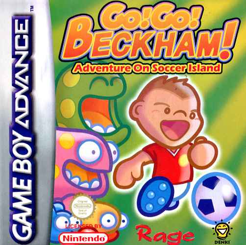 Carátula del juego Go Go Beckham - Adventure on Soccer Island (GBA)