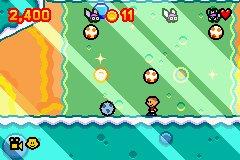 Pantallazo del juego online Go Go Beckham - Adventure on Soccer Island (GBA)