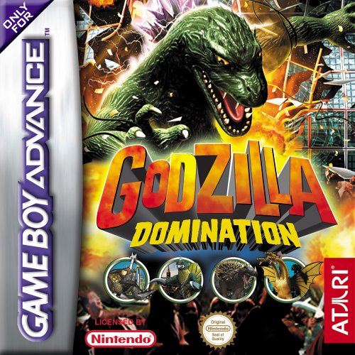 Carátula del juego Godzilla Domination (GBA)