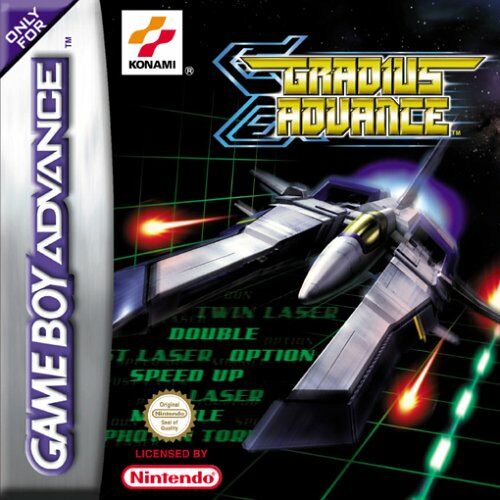 Carátula del juego Gradius Advance (GBA)