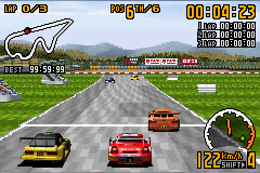 Pantallazo del juego online Top Gear GT Championship (GBA)