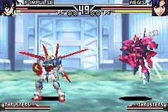 Pantallazo del juego online Gundam Seed Battle Assault (GBA)