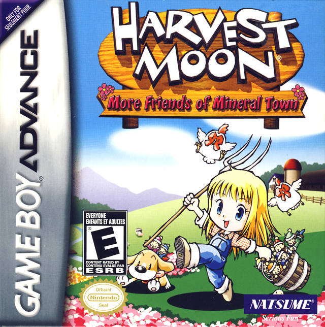 Carátula del juego Harvest Moon More Friends of Mineral Town (GBA)