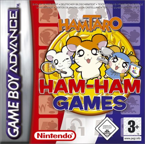Carátula del juego Hamtaro Ham-Ham Games (GBA)
