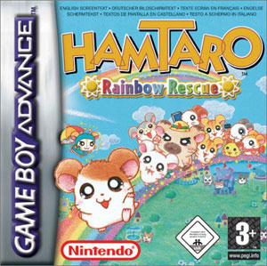 Carátula del juego Hamtaro Rainbow Rescue (GBA)