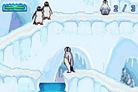 Pantallazo del juego online Happy Feet (GBA)