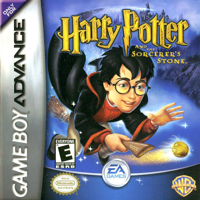 Carátula del juego Harry Potter and the Sorcerer's Stone (GBA)