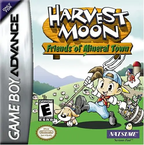Portada de la descarga de Harvest Moon: Friends of Mineral Town