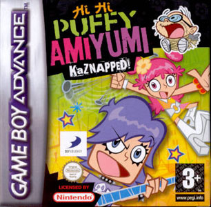 Carátula del juego Hi Hi Puffy AmiYumi Kaznapped (GBA)