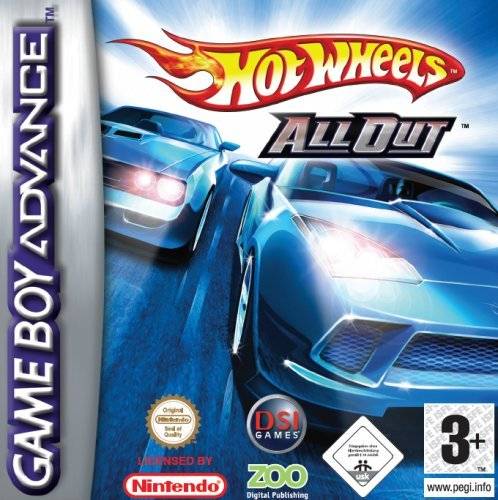 Carátula del juego Hot Wheels All Out (GBA)