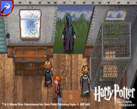 Pantallazo del juego online Harry Potter and the Prisoner of Azkaban (GBA)