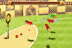 Pantallazo del juego online Harry Potter Quidditch World Cup (GBA)