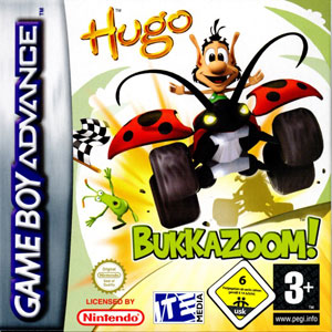 Carátula del juego Hugo Bukkazoom (GBA)