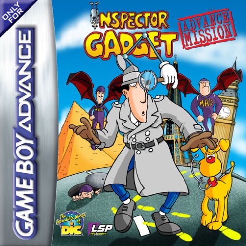 Carátula del juego Inspector Gadget Advance Mission (GBA)