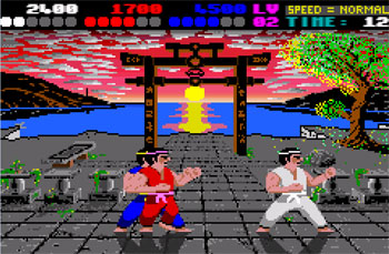 Pantallazo del juego online International Karate Plus (GBA)