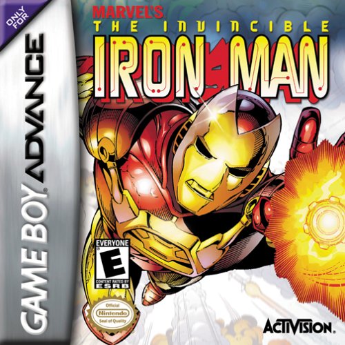 Carátula del juego The Invincible Iron Man (GBA)