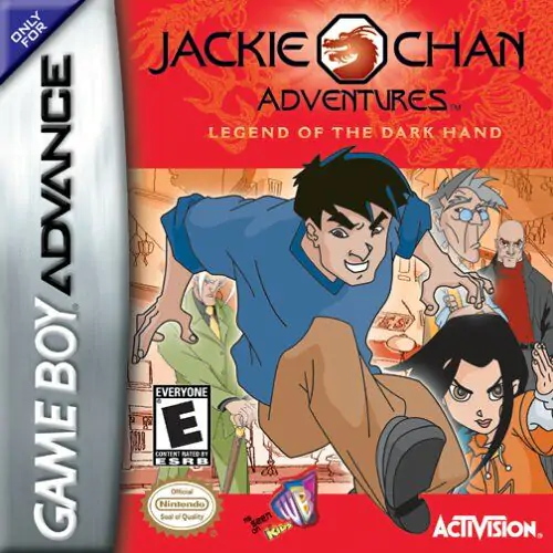 Portada de la descarga de Jackie Chan Adventures: Legend of the Dark Hand