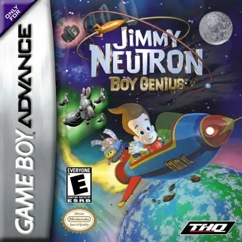 Portada de la descarga de Jimmy Neutron: Boy Genius