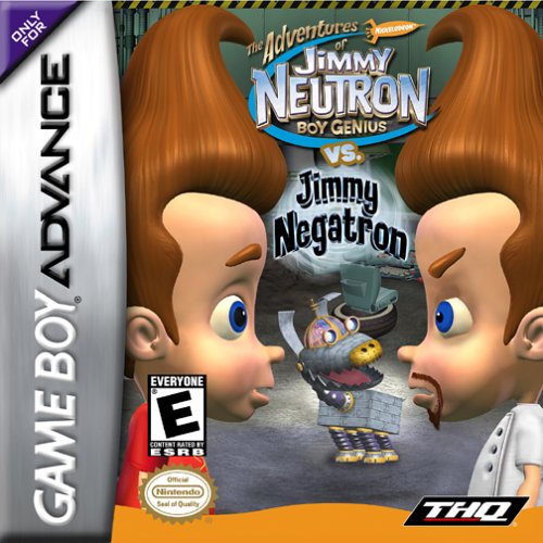 Carátula del juego The Adventures of Jimmy Neutron Boy Genius vs Jimmy Negatron (GBA)