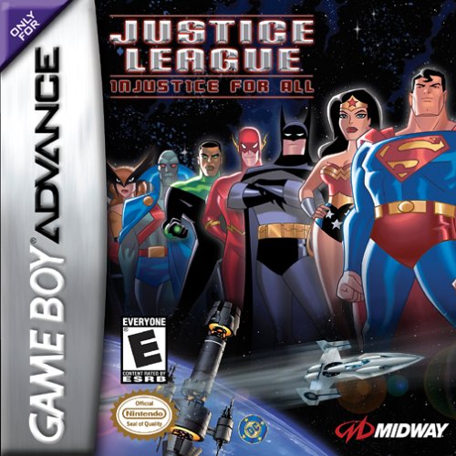 Carátula del juego Justice League Injustice for All (GBA)