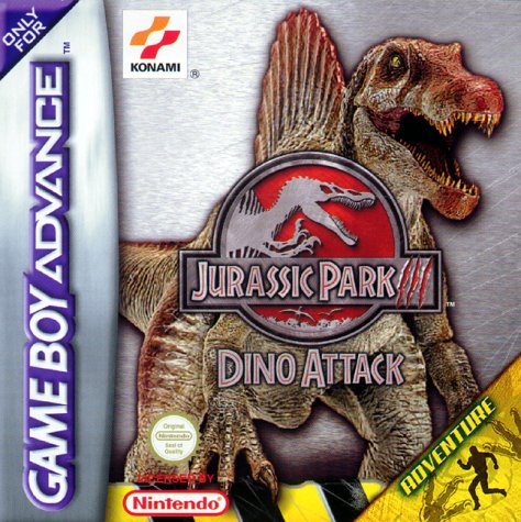 Carátula del juego Jurassic Park III Dino Attack (GBA)