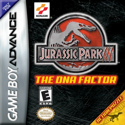 Carátula del juego Jurassic Park III The DNA Factor (GBA)