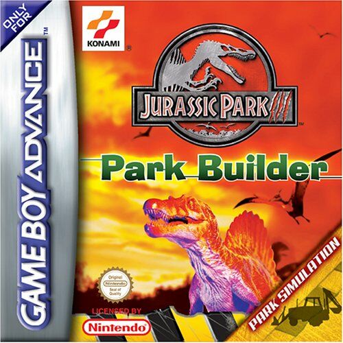 Carátula del juego Jurassic Park III Park Builder (GBA)