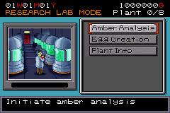 Pantallazo del juego online Jurassic Park III Park Builder (GBA)