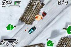 Pantallazo del juego online Karnaaj Rally (GBA)