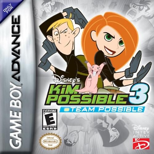 Carátula del juego Disney's Kim Possible 3 Team Possible (GBA)