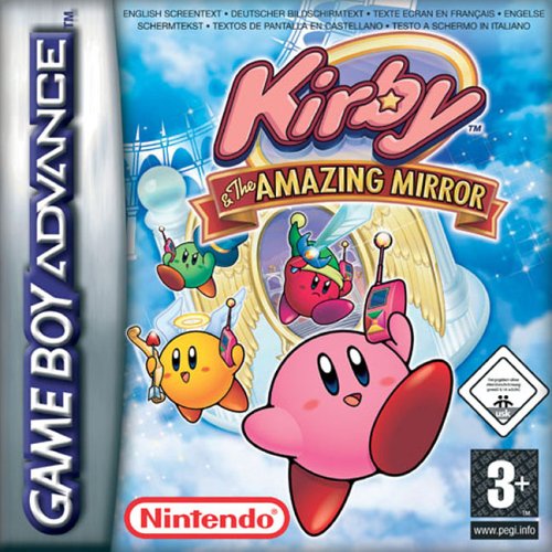 Carátula del juego Kirby and the Amazing Mirror (GBA)