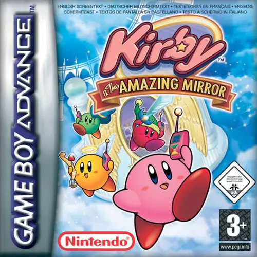 Portada de la descarga de Kirby and the Amazing Mirror