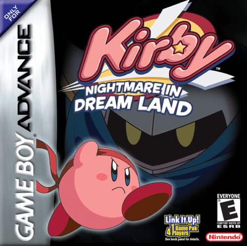 Carátula del juego Kirby Pesadilla en Dream Land (GBA)