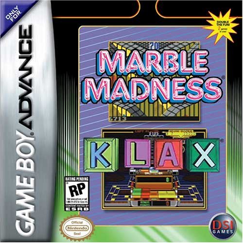 Carátula del juego Marble Madness - Klax (GBA)