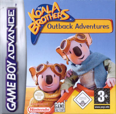 Carátula del juego The Koala Brothers Outback Adventures (GBA)