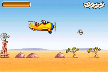 Pantallazo del juego online The Koala Brothers Outback Adventures (GBA)