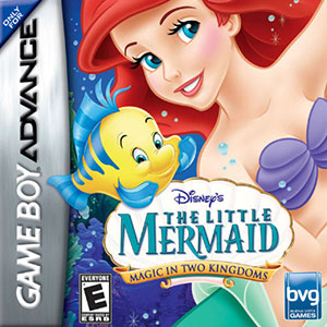 Carátula del juego Disney's The Little Mermaid Magic In Two Kingdoms (GBA)