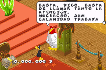 Pantallazo del juego online Looney Tunes Back in Action (GBA)