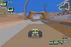Pantallazo del juego online Drome Racers (GBA)