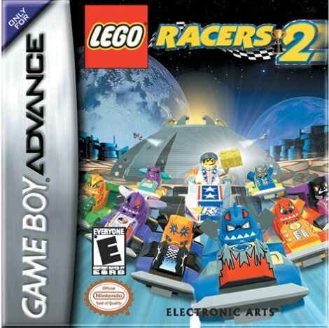 Carátula del juego LEGO Racers 2 (GBA)