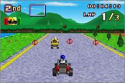 Pantallazo del juego online LEGO Racers 2 (GBA)